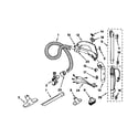 Kenmore 11627612690 hose and attachment diagram