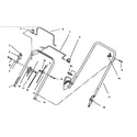 Lawn-Boy 10310-6900001 AND UP handle assembly diagram