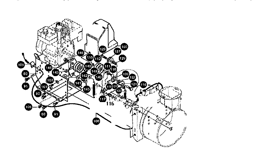 Craftsman 536886623 frame assembly diagram