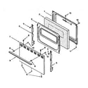 Whirlpool RF3500XEN0 door diagram