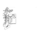 Craftsman 536885473 discharge chute assembly diagram