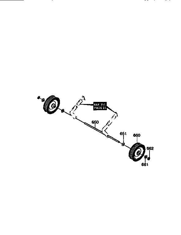 Craftsman 536884581 wheel assembly diagram