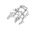 Craftsman 536884581 handle assembly diagram