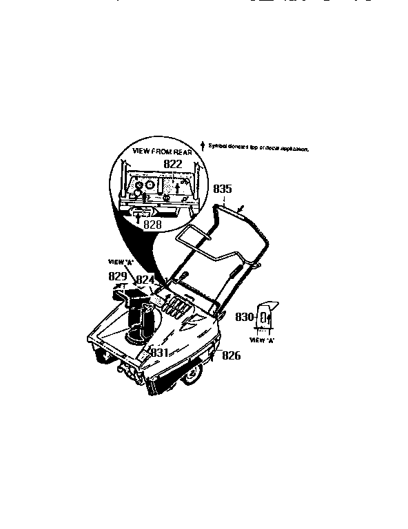 Craftsman 536884581 decals diagram