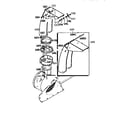 Craftsman 536886122 discharge chute assembly diagram