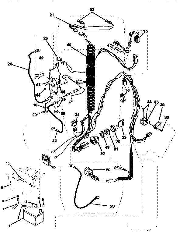 Craftsman 917256811 electrical diagram