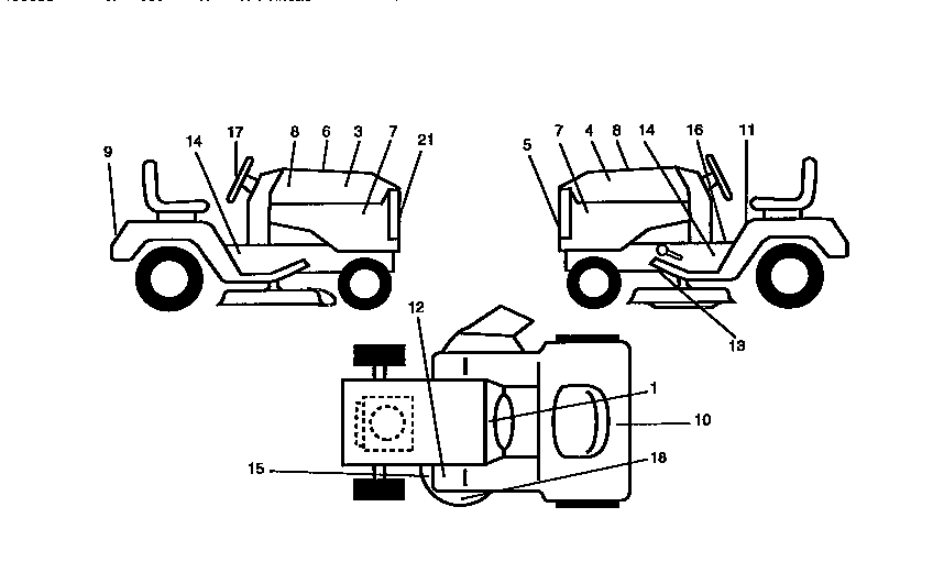 Craftsman 917256811 decals diagram