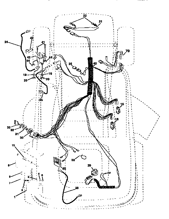 Craftsman 917258500 electrical diagram