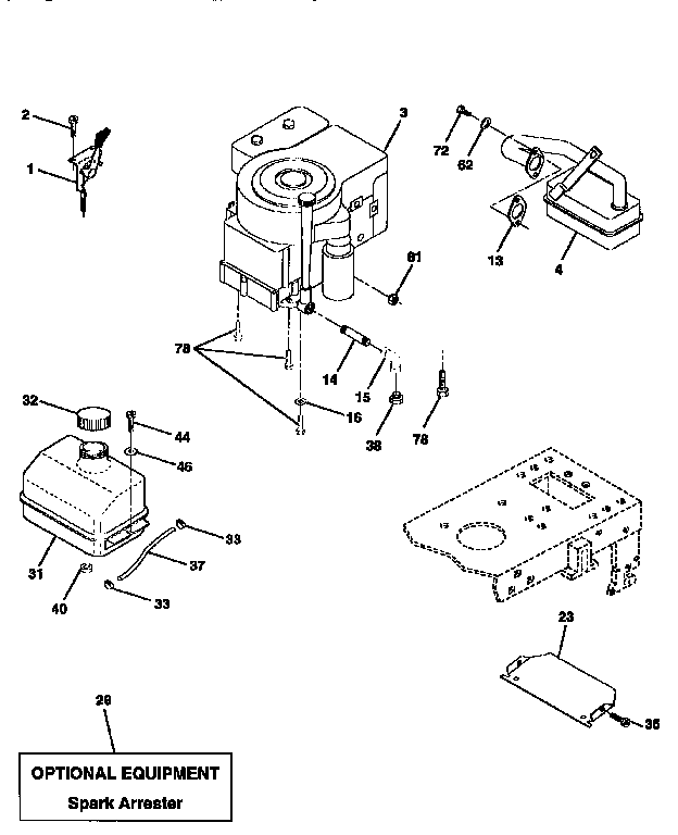 Craftsman 917259280 engine diagram
