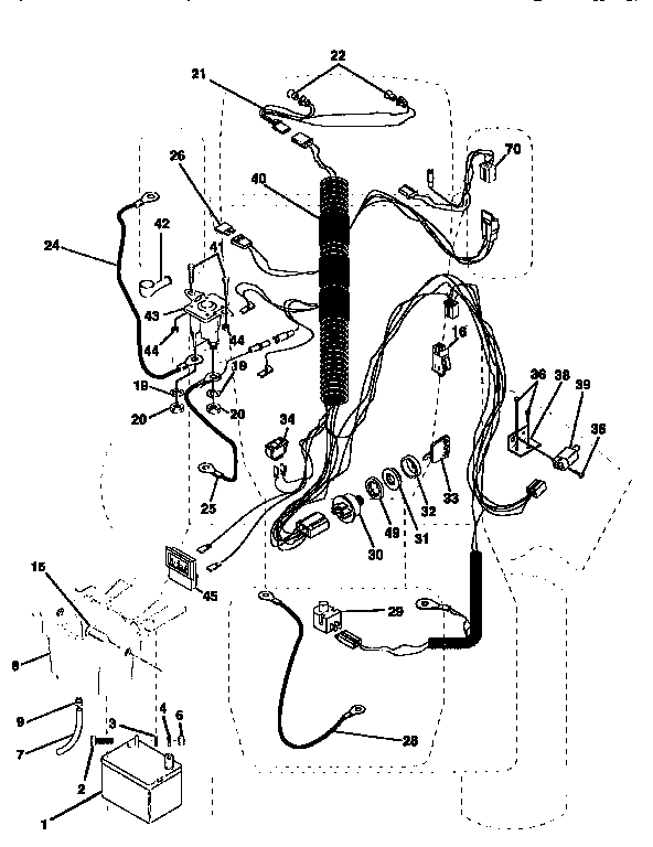 Craftsman 917259290 electrical diagram