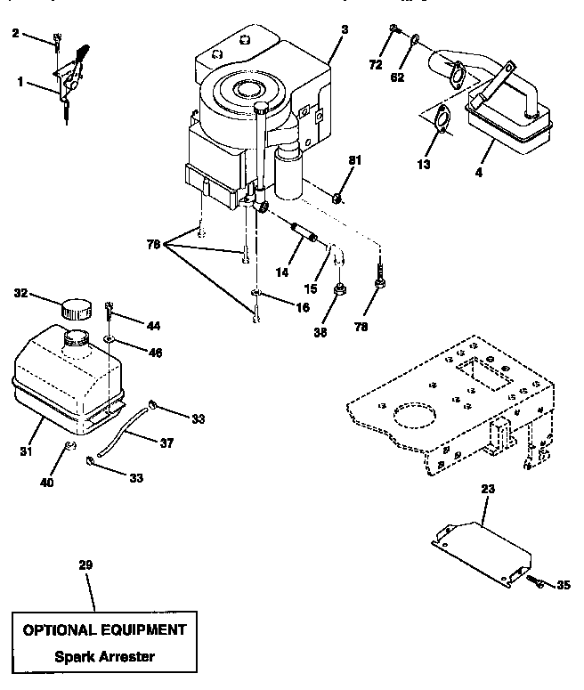 Craftsman 917259290 engine diagram