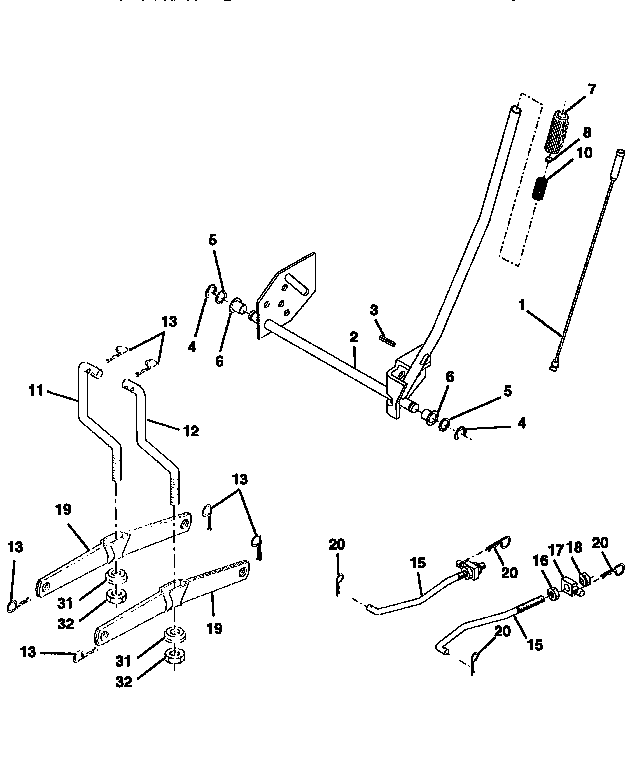 Craftsman 917259290 lift diagram