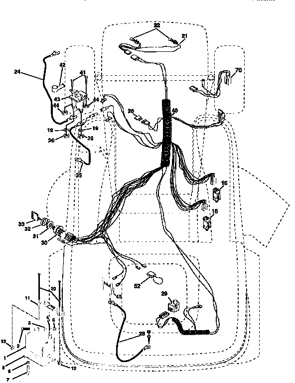 Craftsman 917258570 electrical diagram