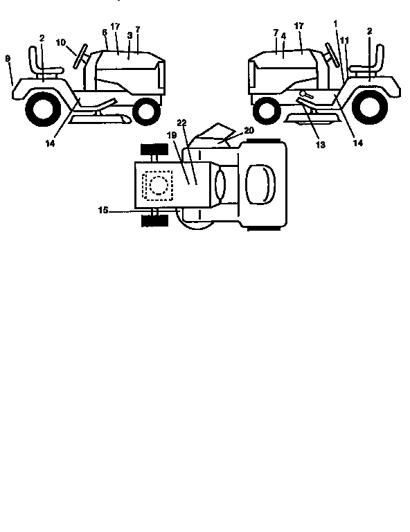 Craftsman 917258570 decals diagram