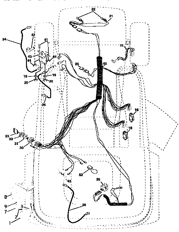 Craftsman 917258540 electrical diagram