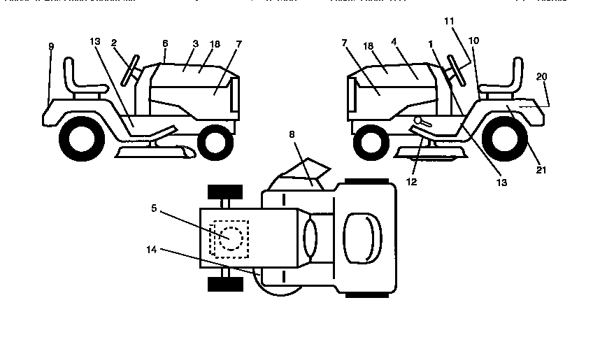 Craftsman 917258540 decals diagram