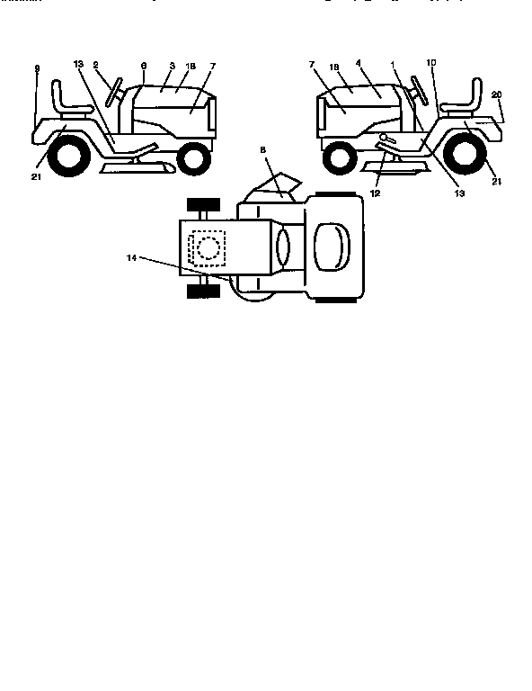 Craftsman 917258530 decals diagram