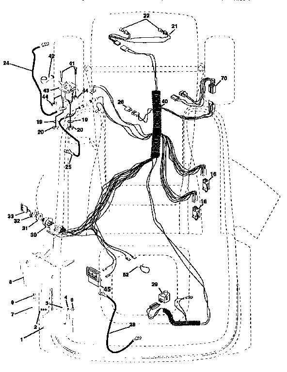 Craftsman 917258520 electrical diagram