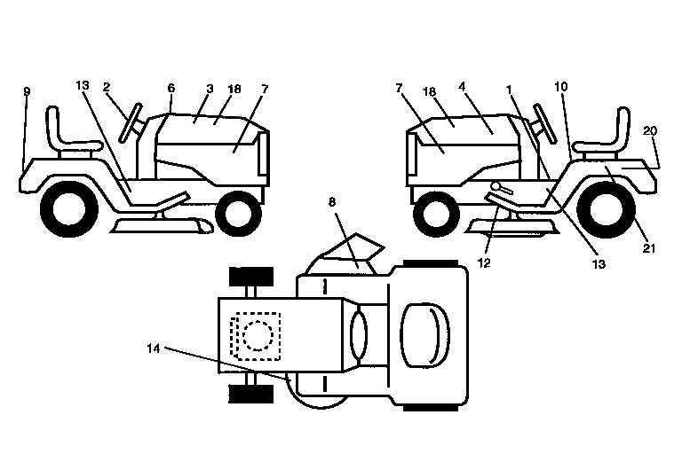 Craftsman 917258520 decals diagram