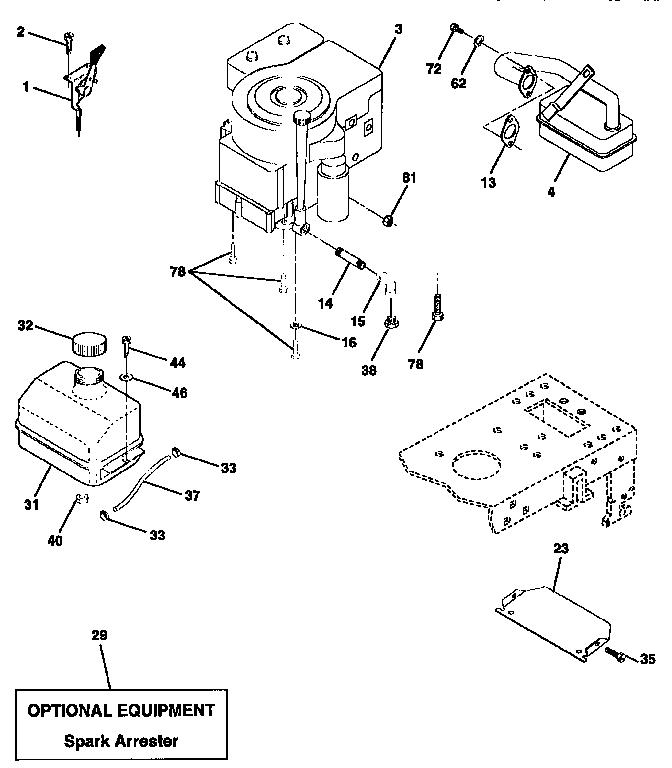 Craftsman 917258520 engine diagram