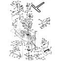 Craftsman 917258520 mower deck diagram