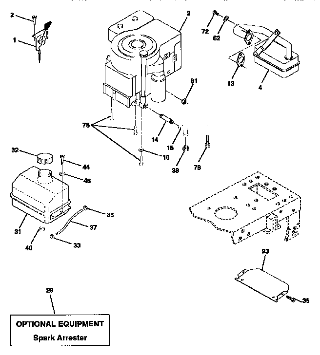 Craftsman 917258510 engine diagram