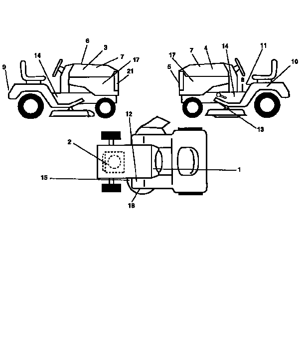 Craftsman 917258510 decals diagram