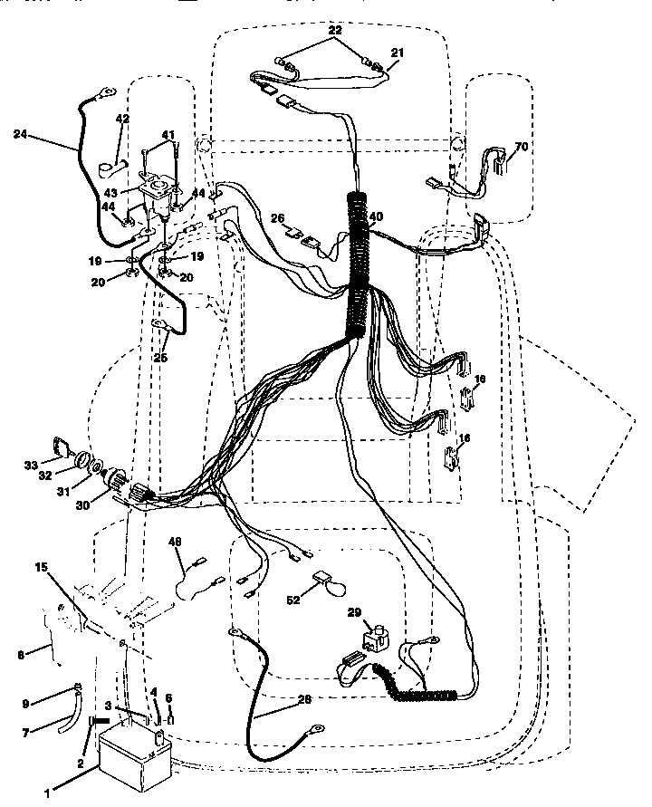 Craftsman 917258450 electrical diagram