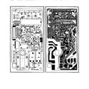 Kenmore 72166291690 power and control circuit board diagram