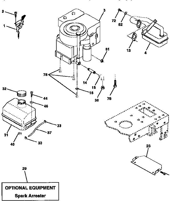 Craftsman 917259360 engine diagram
