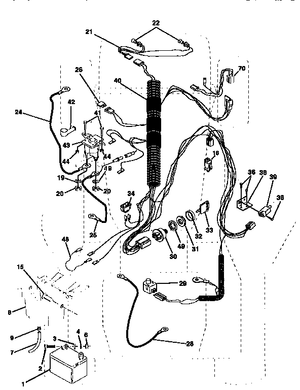 Craftsman 917259350 electrical diagram