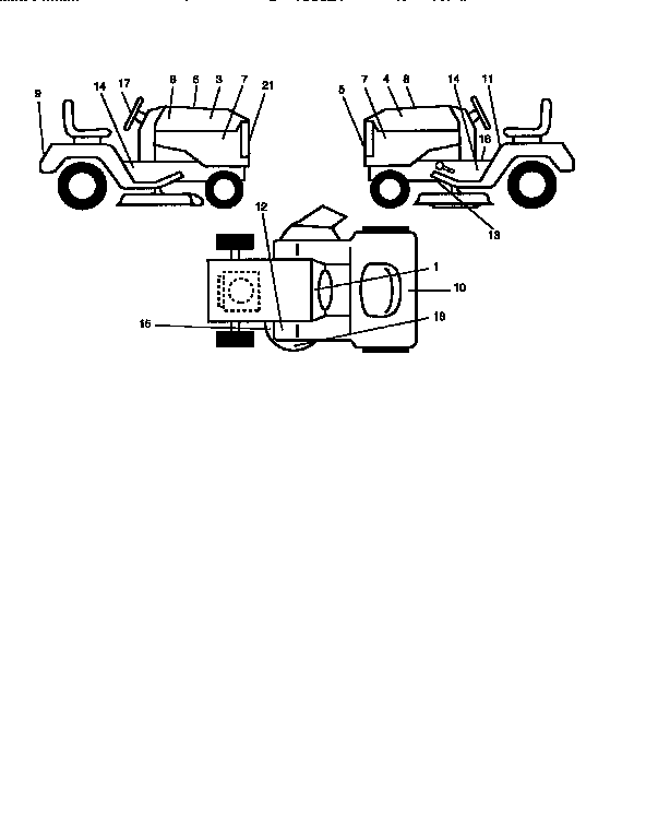 Craftsman 917259350 decals diagram