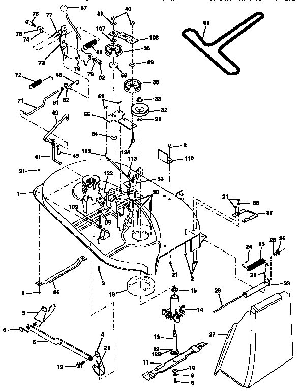 Craftsman 917259350 mower diagram