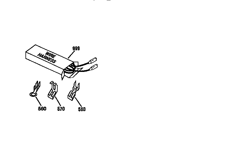 Kenmore 91130469690 wire harness and components diagram