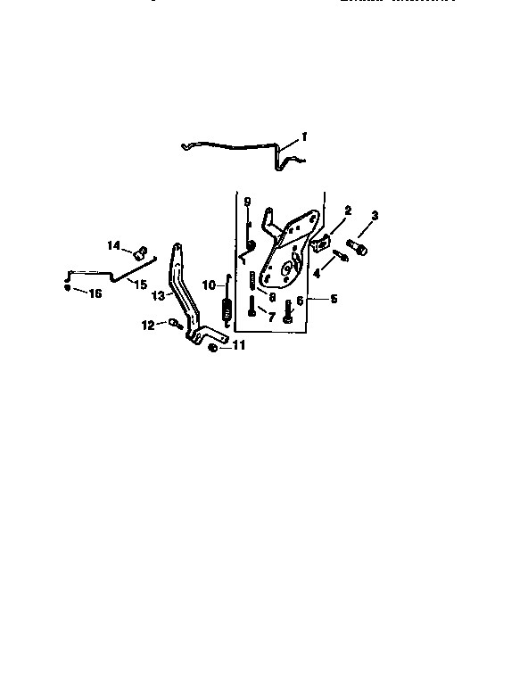 Craftsman 917258550 engine controls diagram