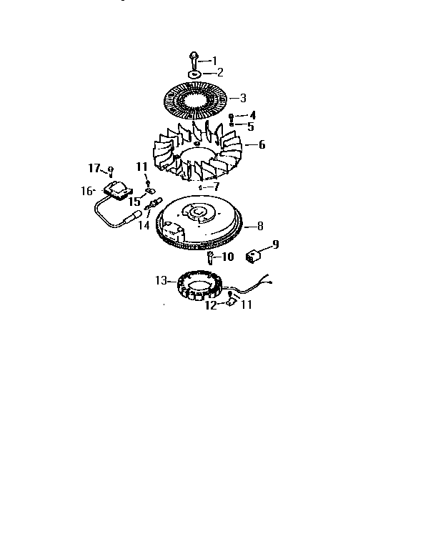 Craftsman 917258550 ignition/electrical diagram