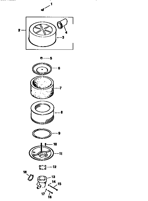 Craftsman 917250260 air intake diagram