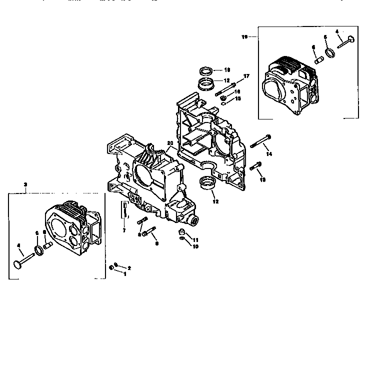 Craftsman 917250260 crankcase diagram