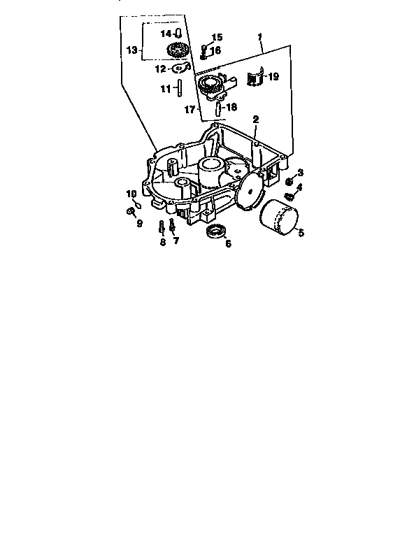 Craftsman 917251493 oil pan / lubrication diagram