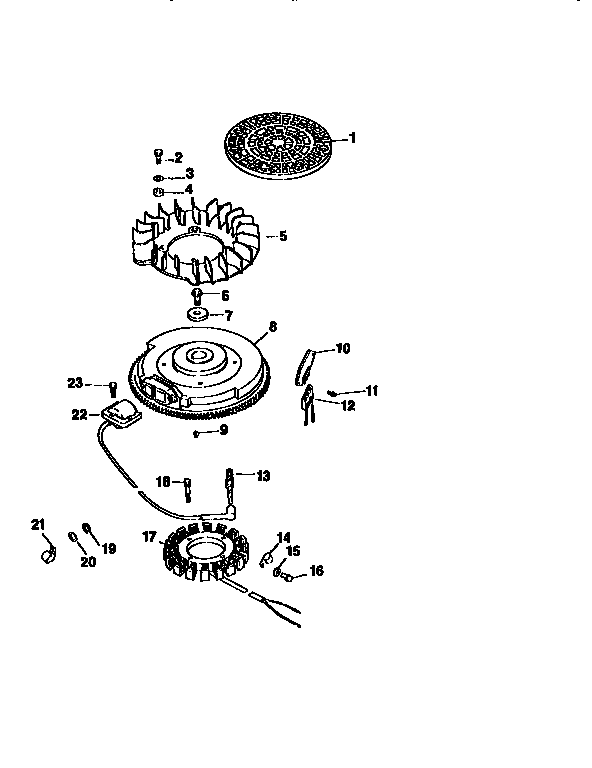 Craftsman 917251493 ignition / electrical diagram