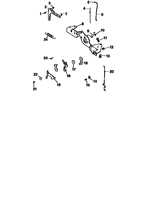 Craftsman 917251493 engine controls diagram