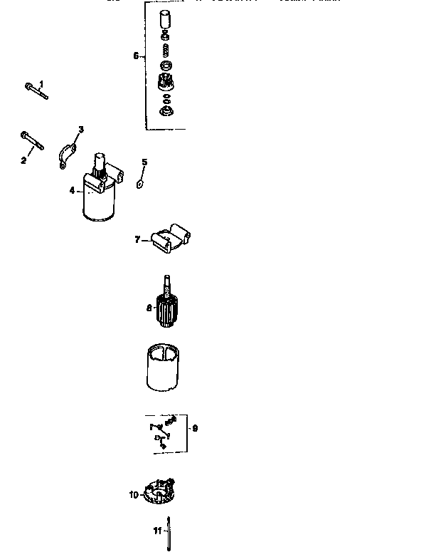 Craftsman 917251493 starting system diagram