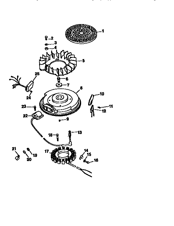 Craftsman 917251560 ignition/electrical diagram
