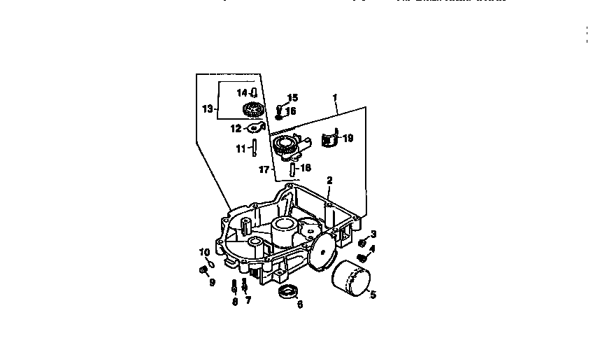 Craftsman 917251560 oil pan/lubrication diagram