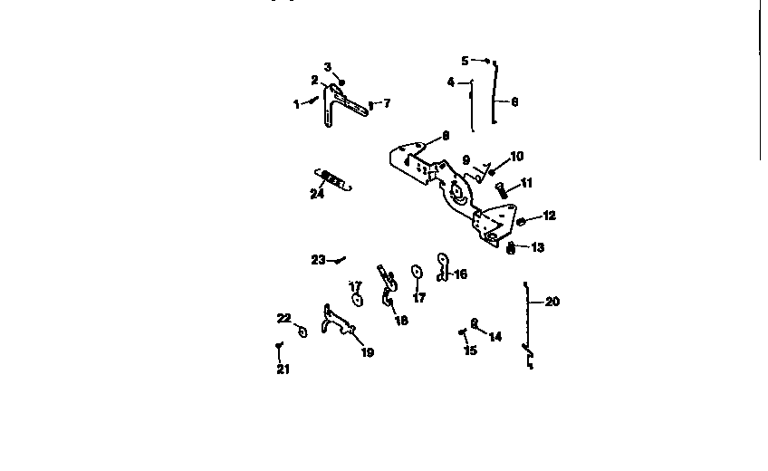 Craftsman 917251560 engine controls diagram