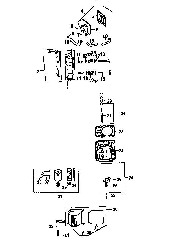 Craftsman 917251642 cylinder head diagram