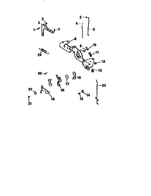Craftsman 917251642 engine controls diagram