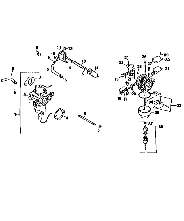 Craftsman 917251642 fuel system diagram