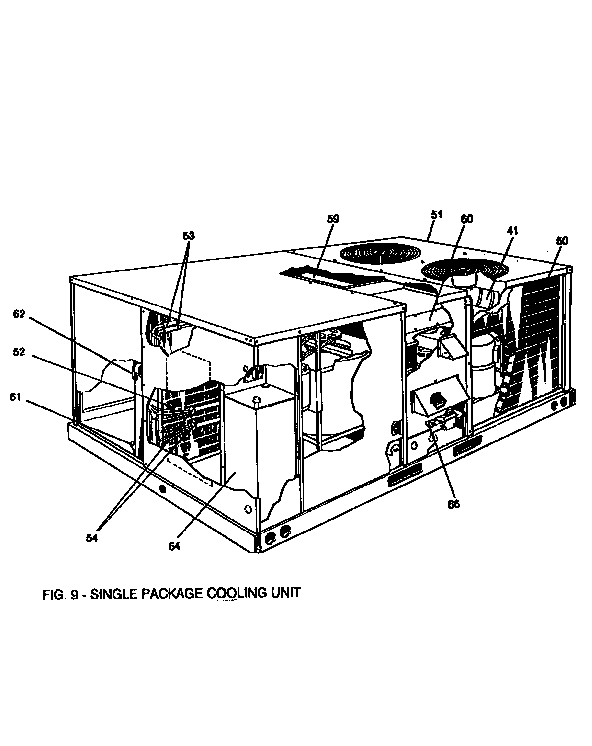 York D1IG120N16550A cooling unit diagram
