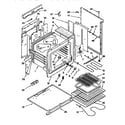 Whirlpool RF4700XBW4 oven diagram